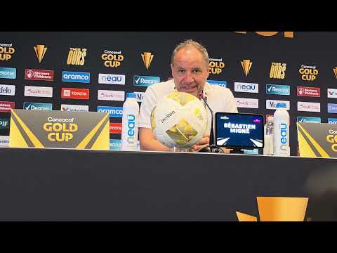 Conférence de presse: Sébastien Migné après USA vs Haïti (Gold Cup 2025)